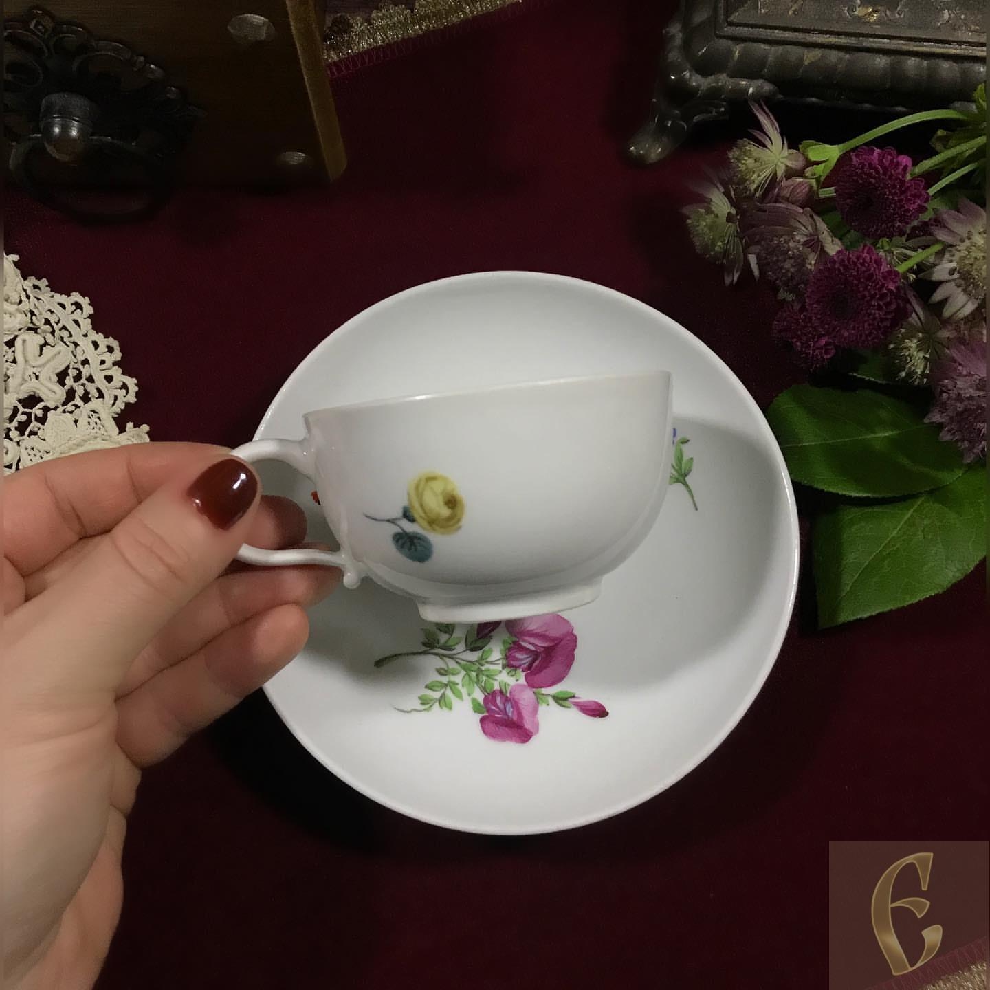 Чайная пара Meissen — изображение 3