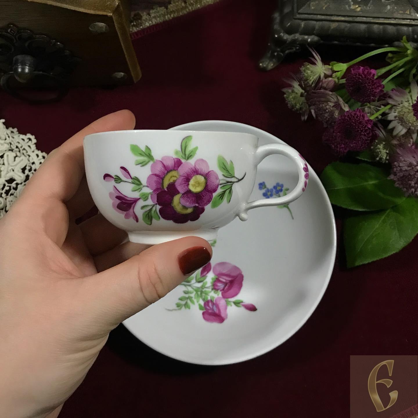 Чайная пара Meissen — изображение 6