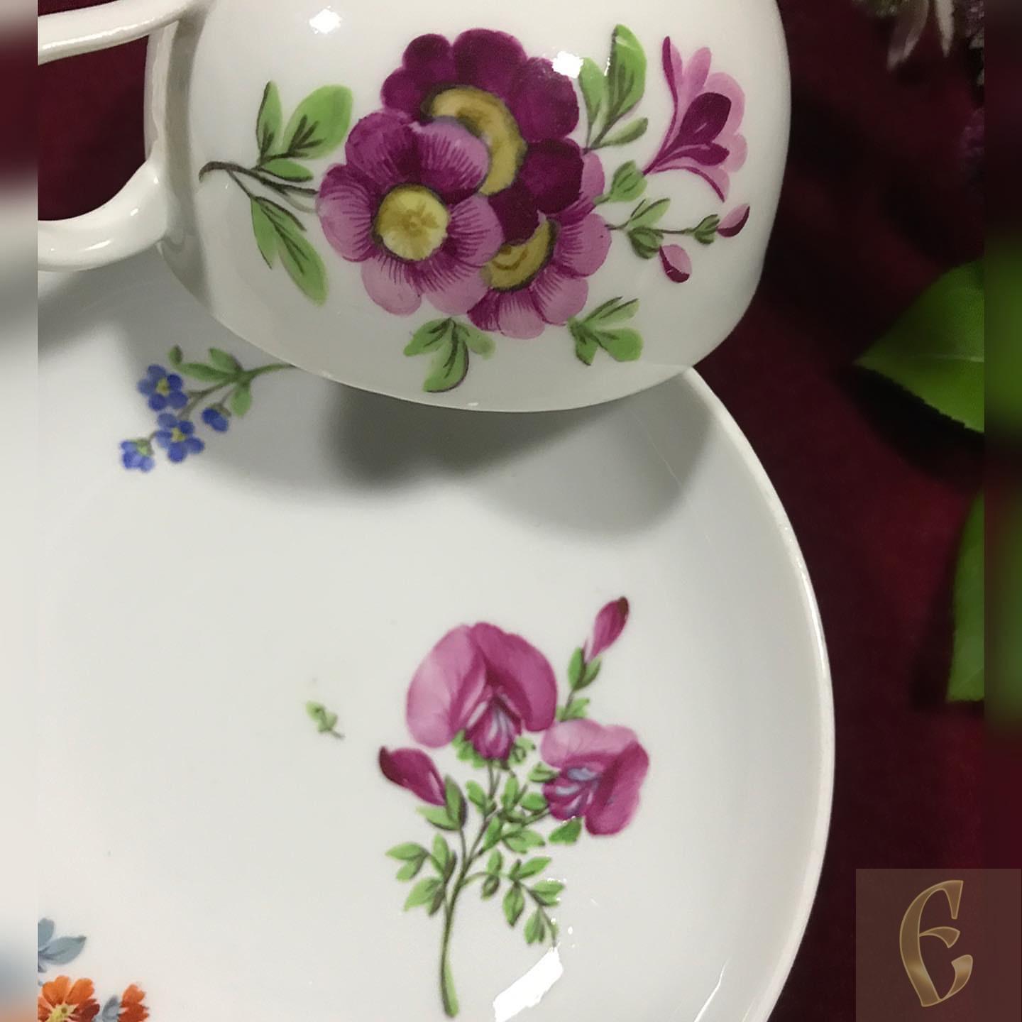 Чайная пара Meissen — изображение 7