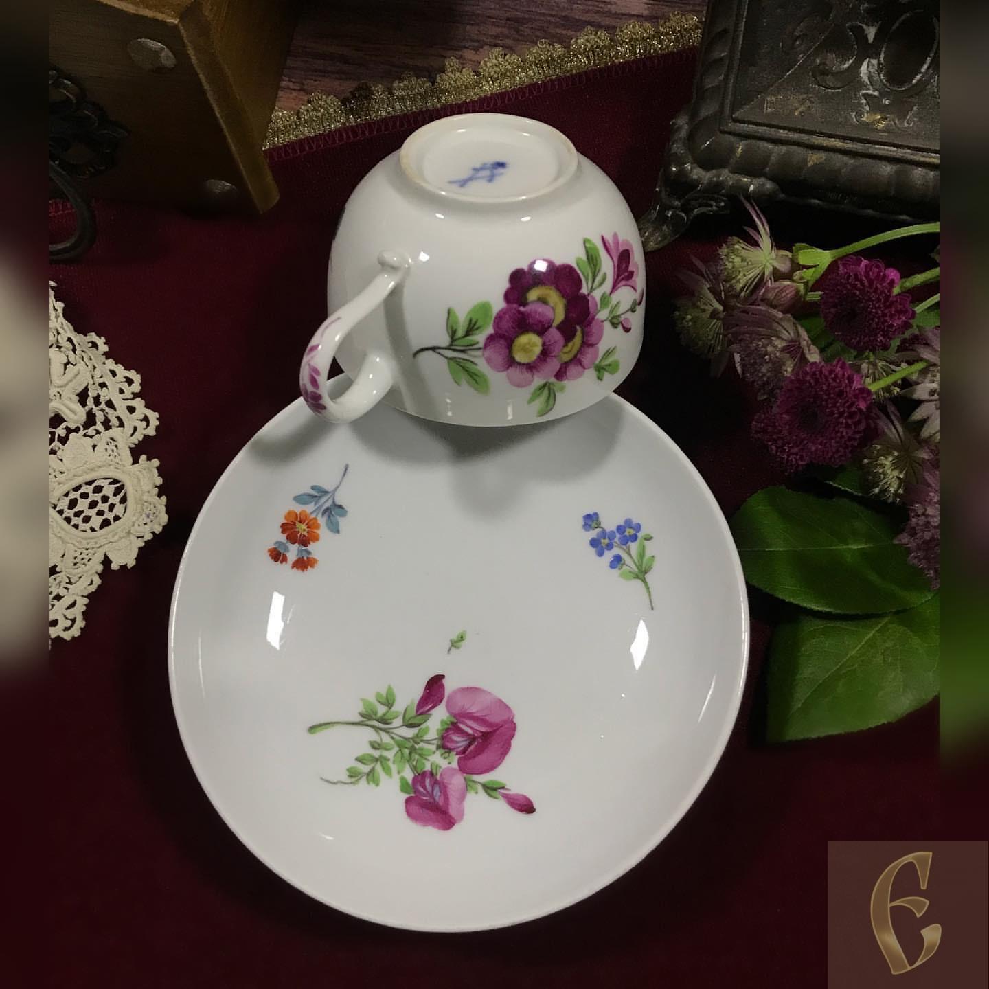 Чайная пара Meissen — изображение 8