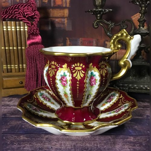 Старинная чайная пара Tieles