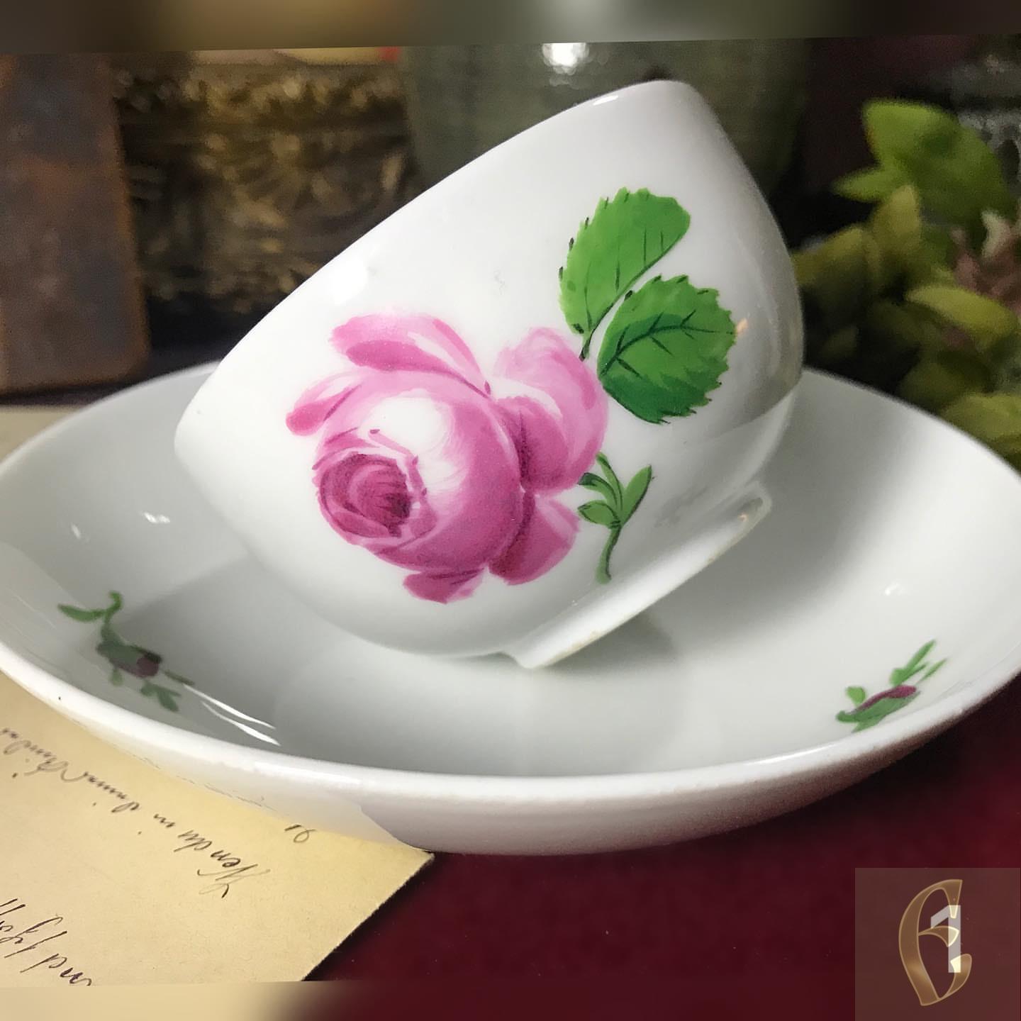 Чайная пара Meissen — изображение 4