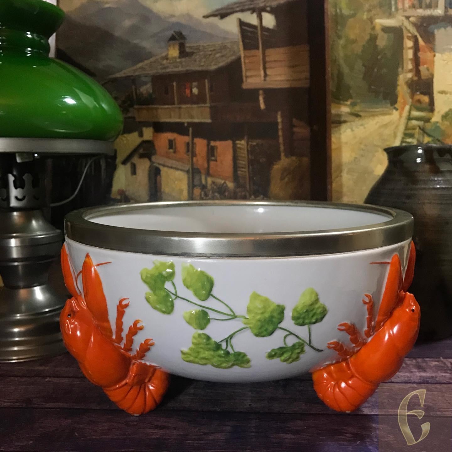 Старинная миска с раками — изображение 4
