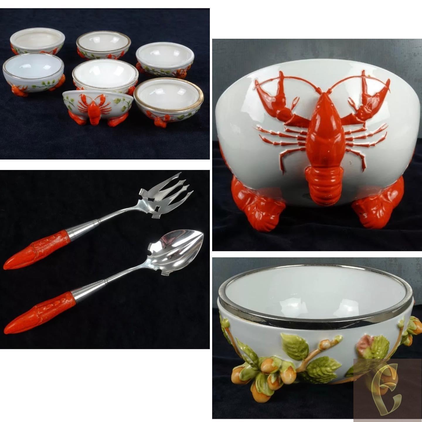 Старинная миска с раками — изображение 8
