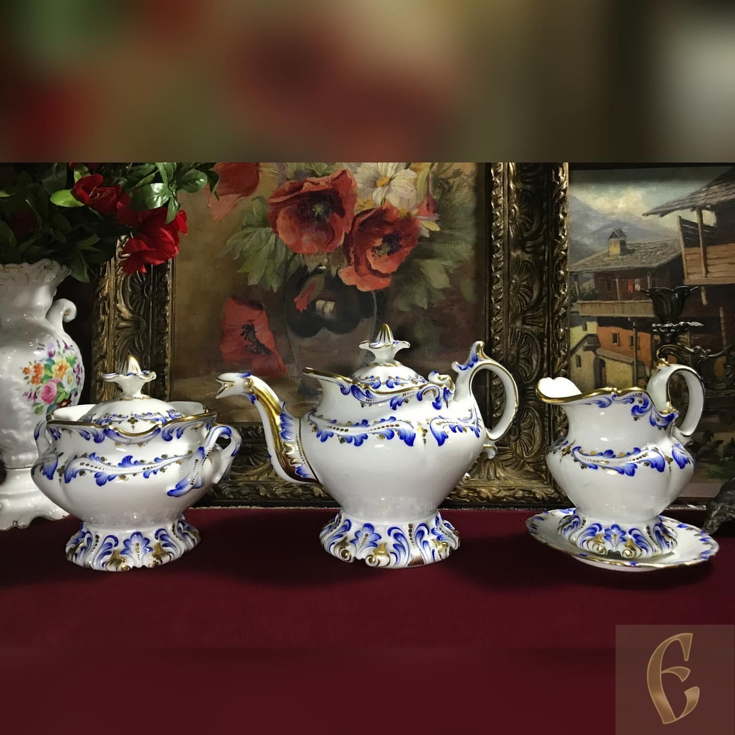 Старинный чайный набор — изображение 3