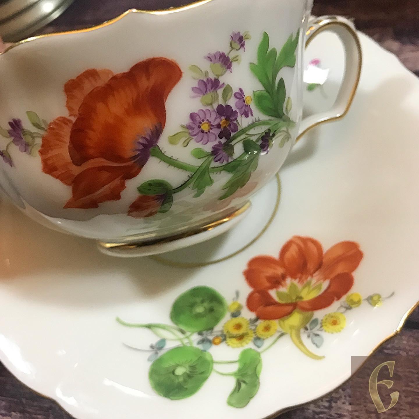 Чайная пара Meissen — изображение 3