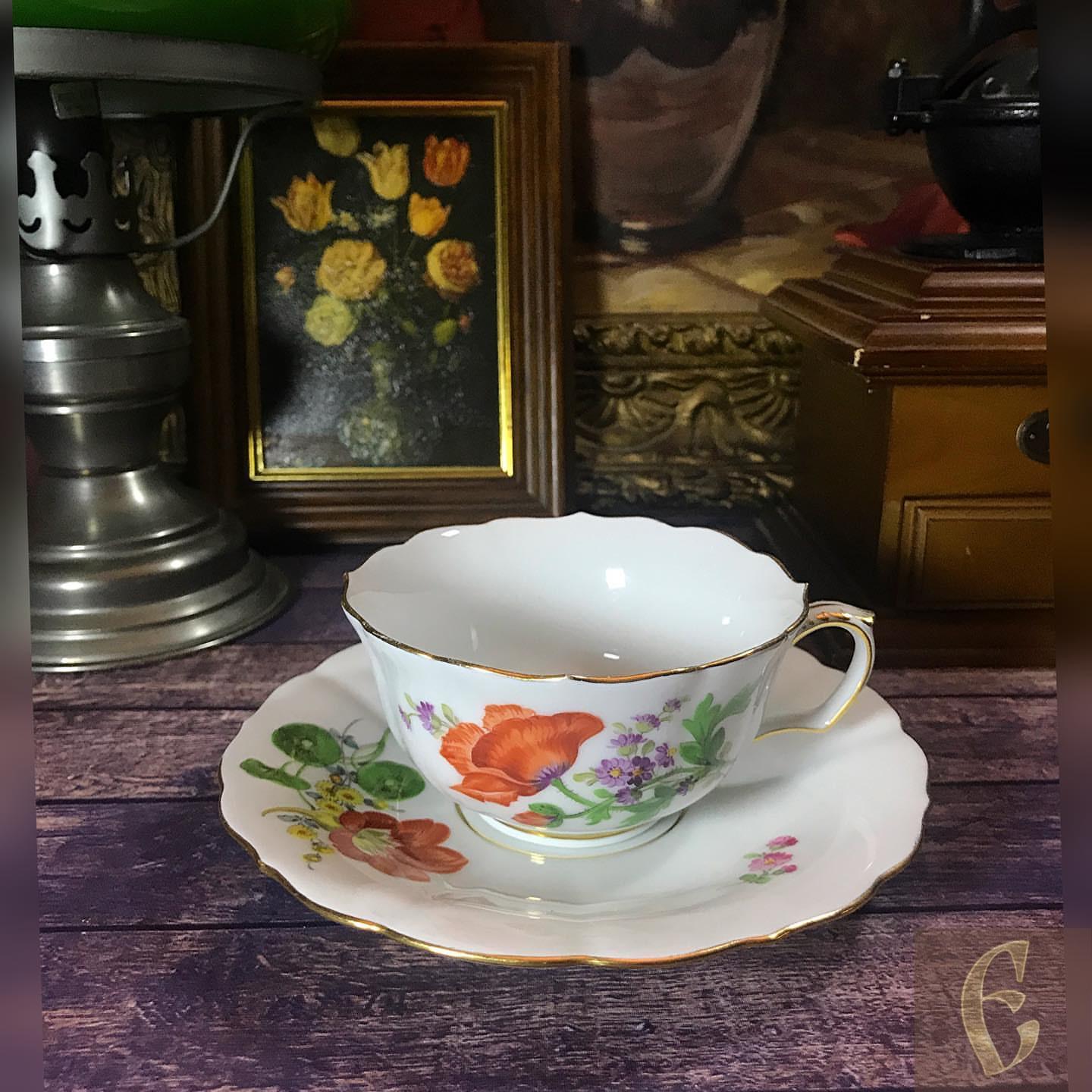 Чайная пара Meissen — изображение 5