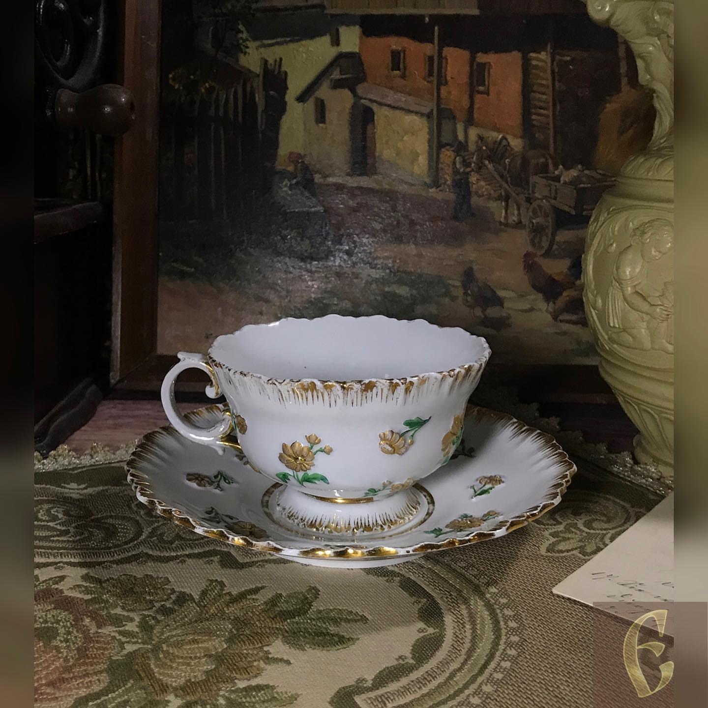 Чайная пара Meissen — изображение 3