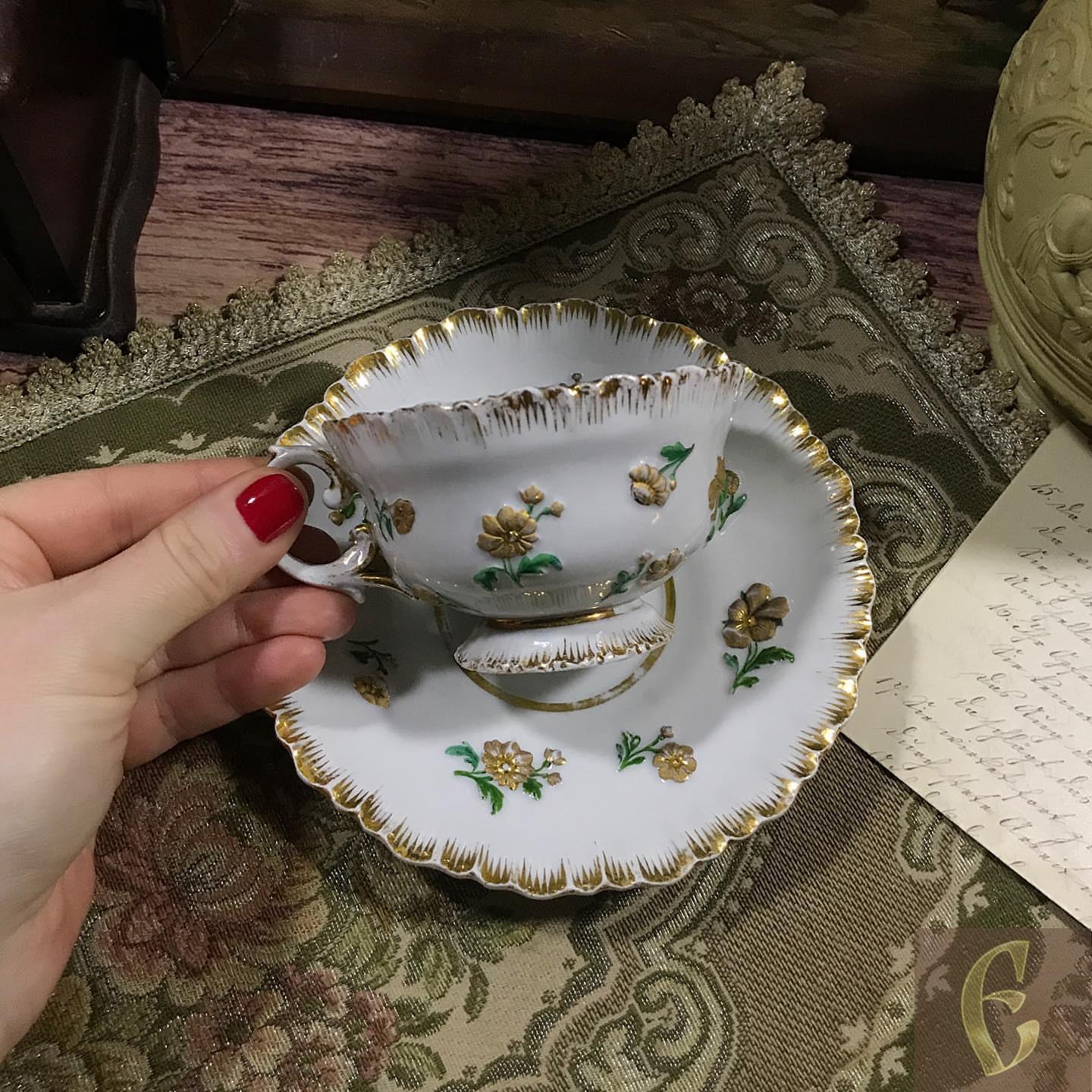 Чайная пара Meissen — изображение 5
