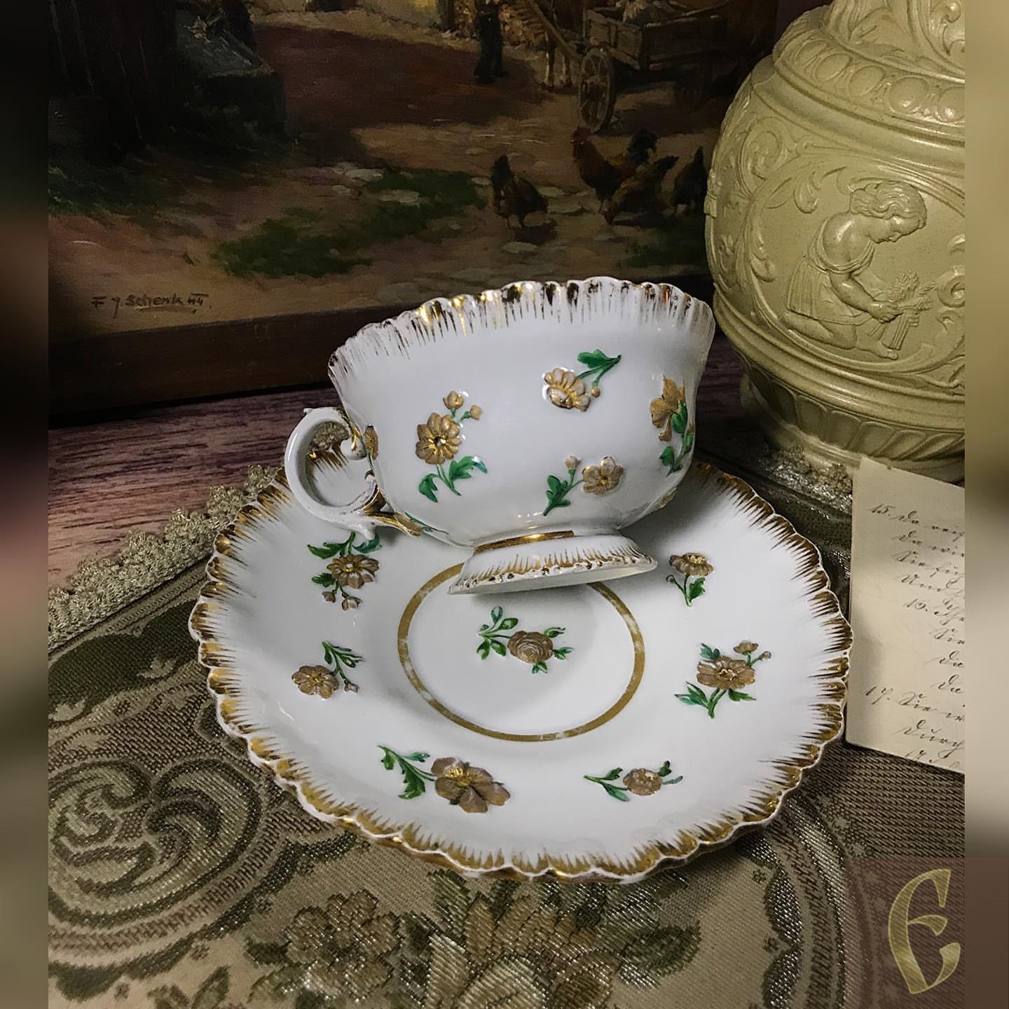 Чайная пара Meissen — изображение 6