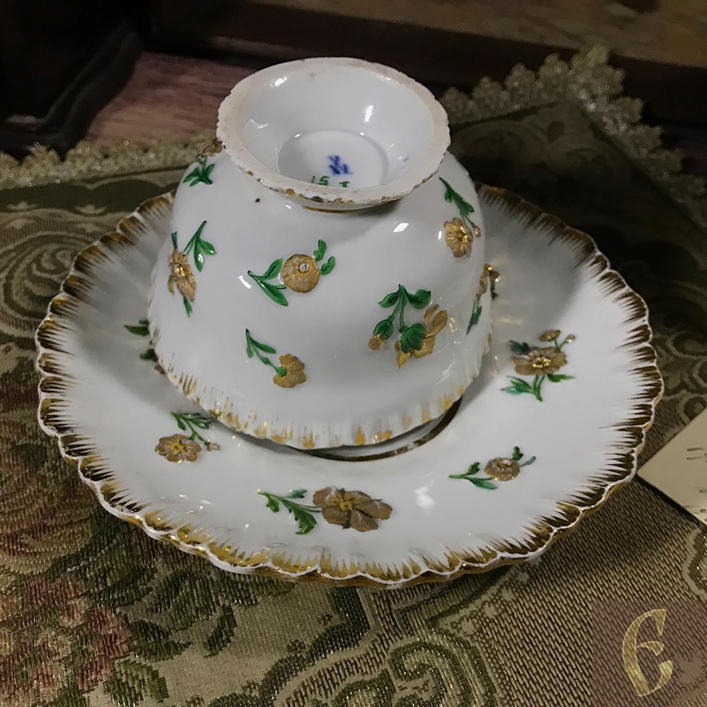 Чайная пара Meissen — изображение 8