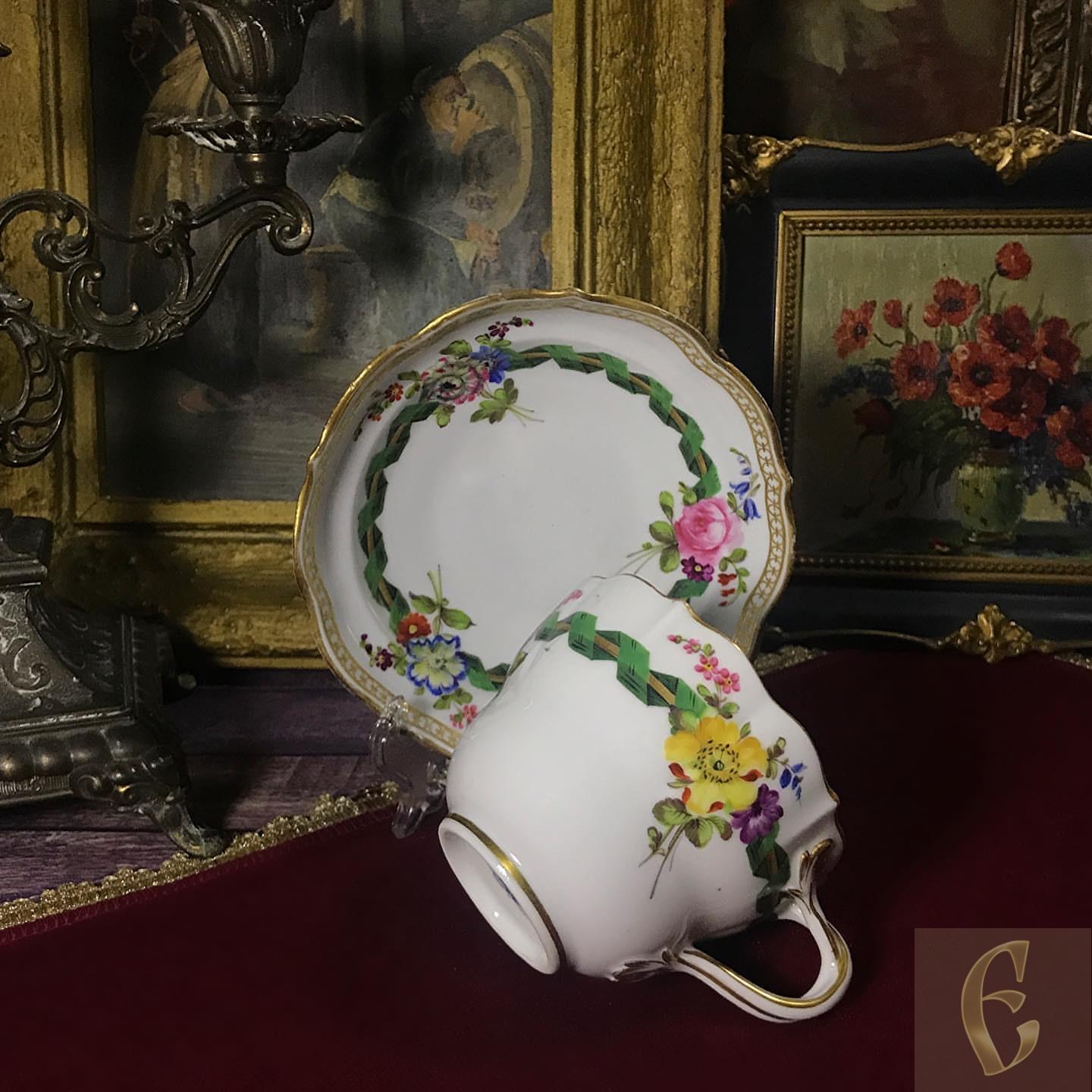 Чайная пара Meissen