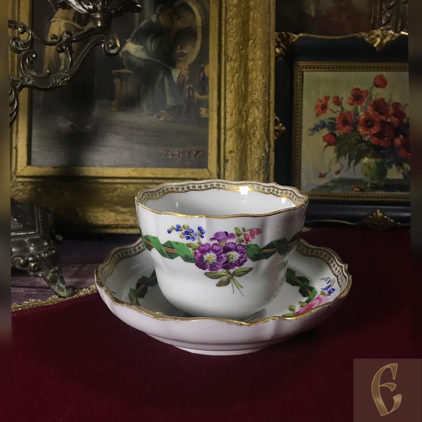 Чайная пара Meissen — изображение 2