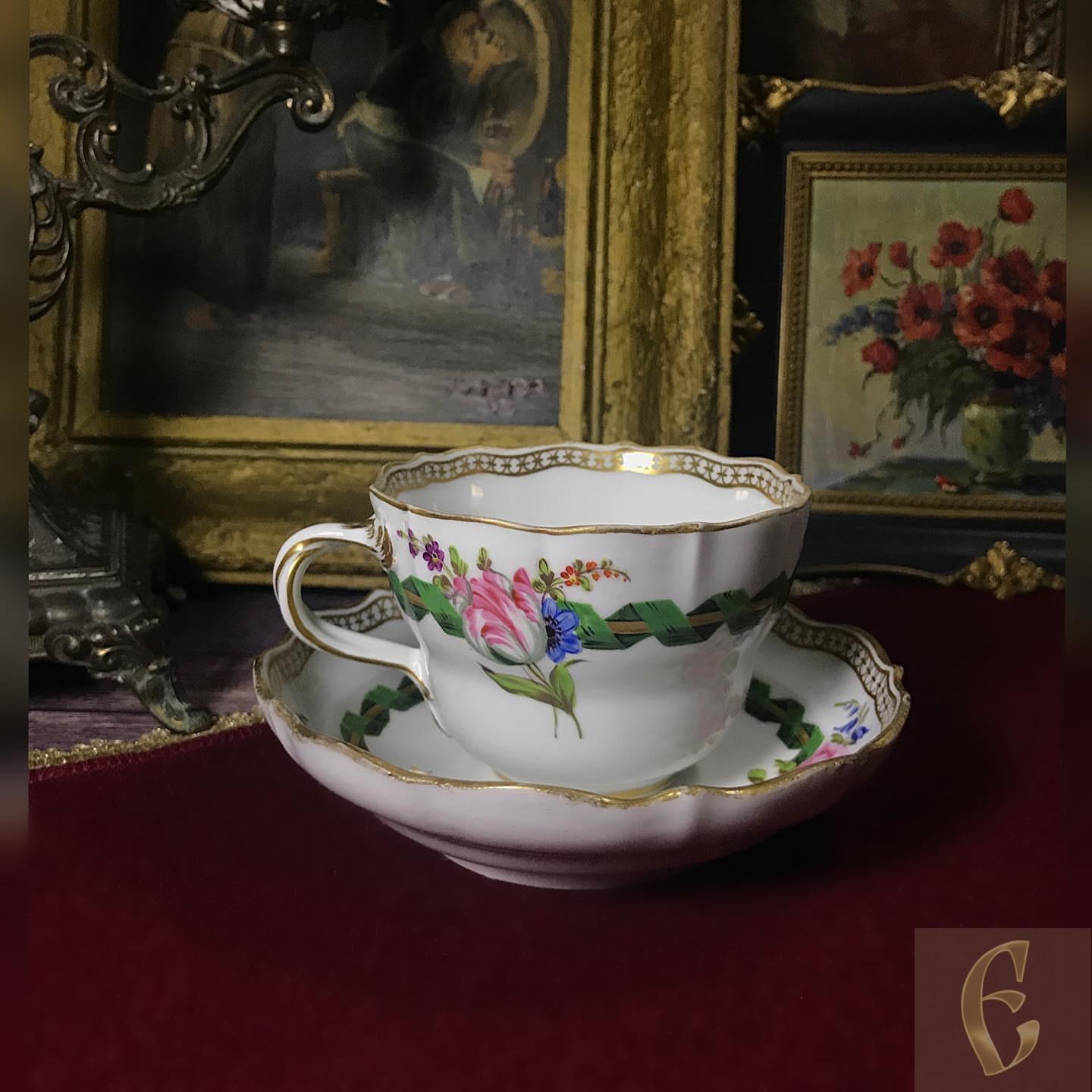 Чайная пара Meissen — изображение 4
