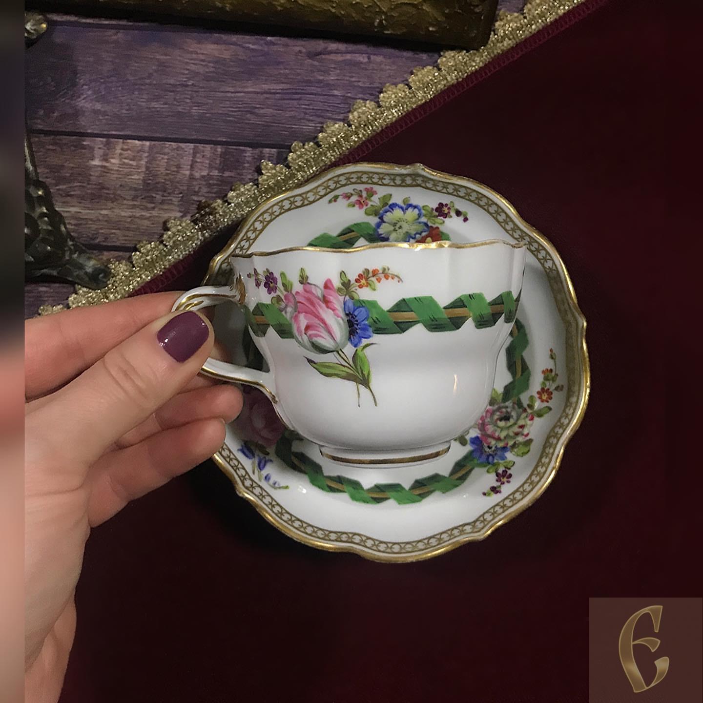 Чайная пара Meissen — изображение 7