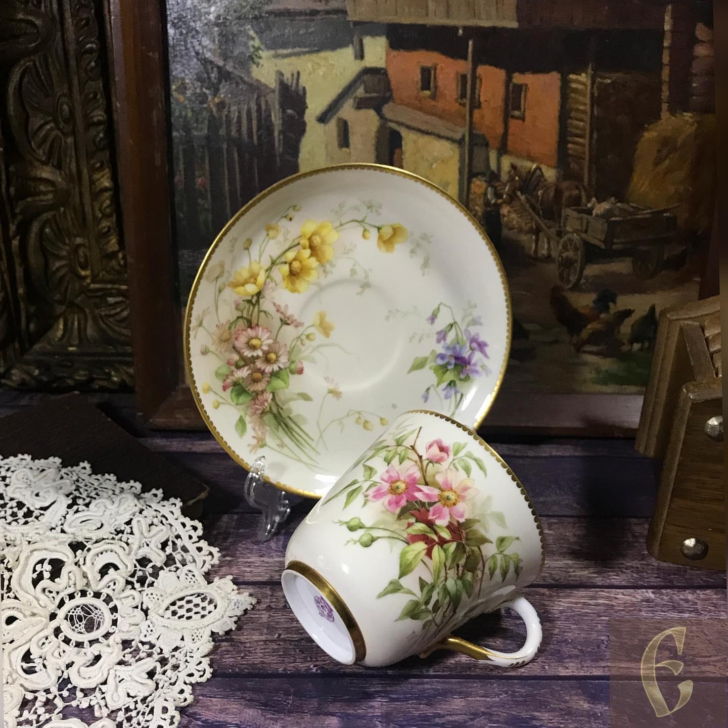 Чайная пара Royal Worcester
