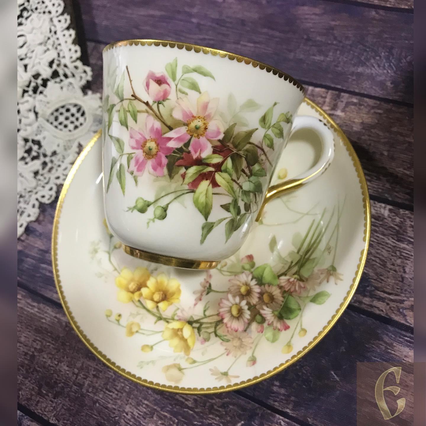 Чайная пара Royal Worcester — изображение 6