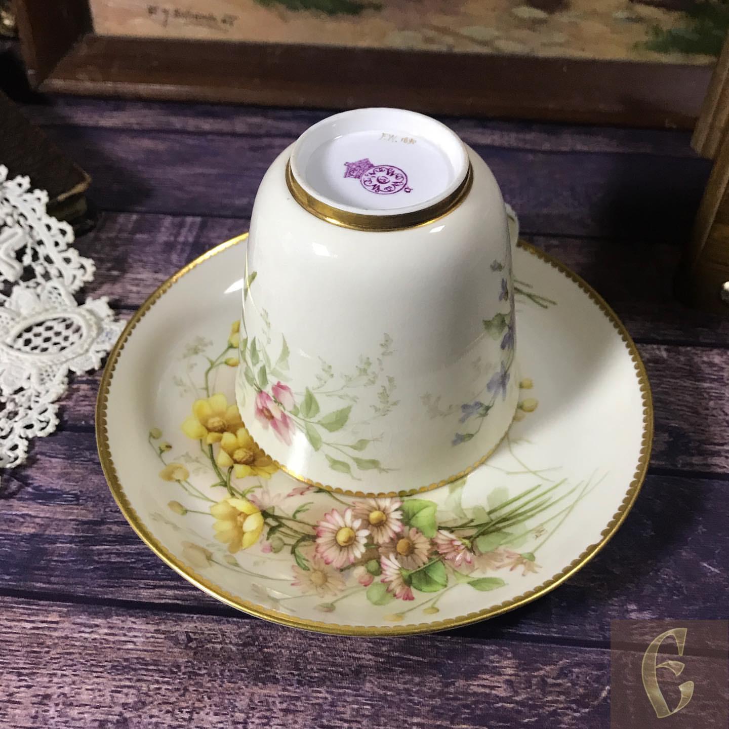 Чайная пара Royal Worcester — изображение 8