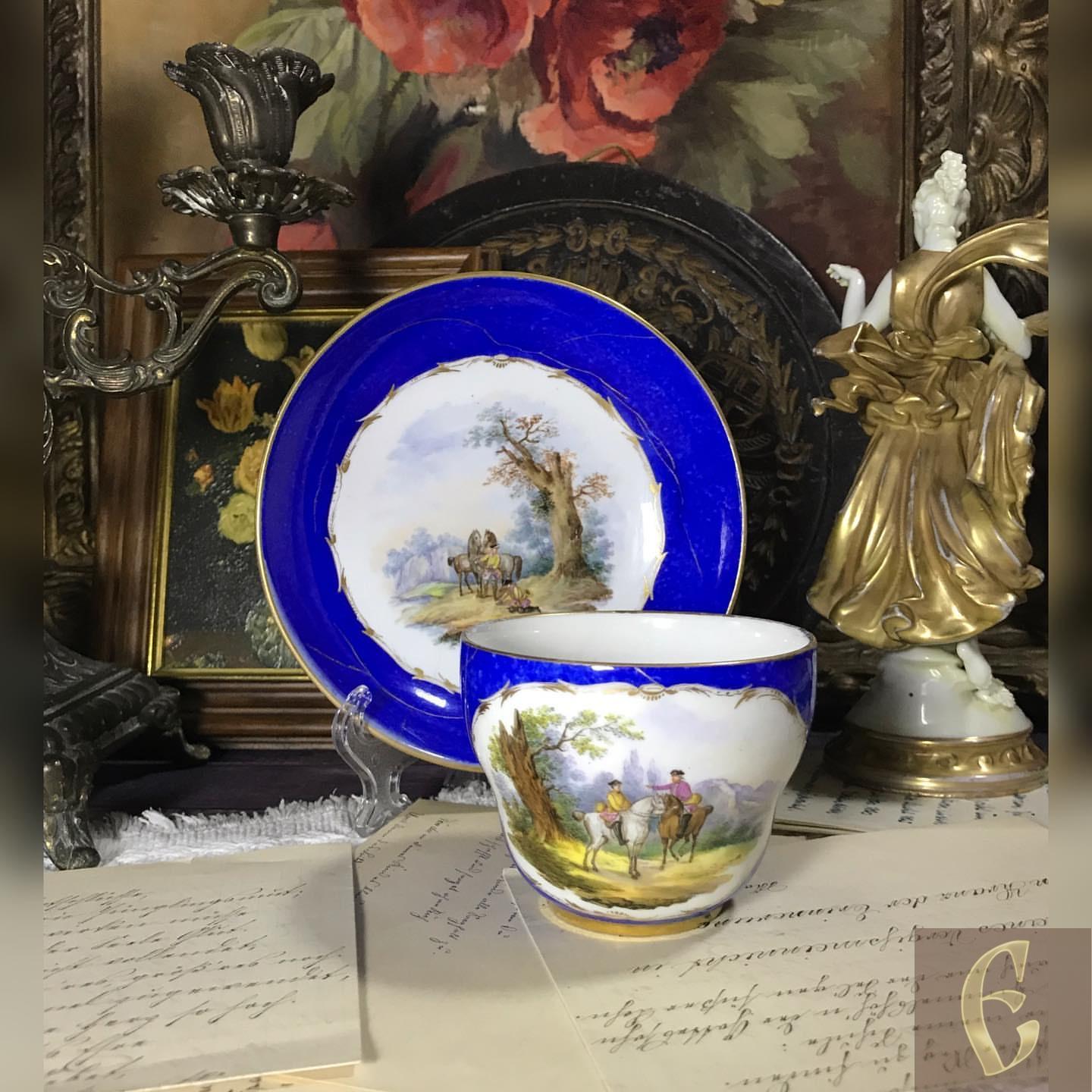 Чайная пара Meissen