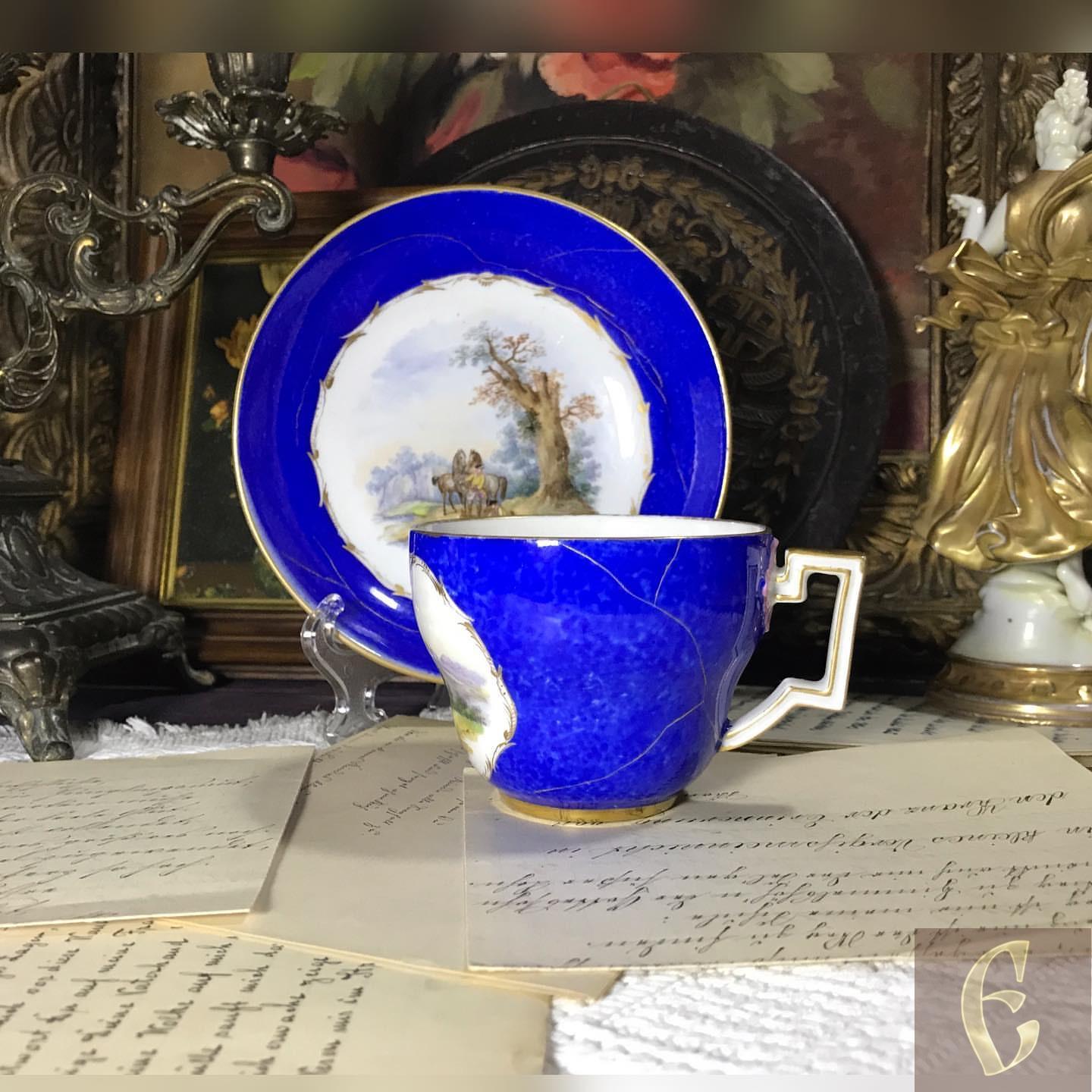 Чайная пара Meissen — изображение 4
