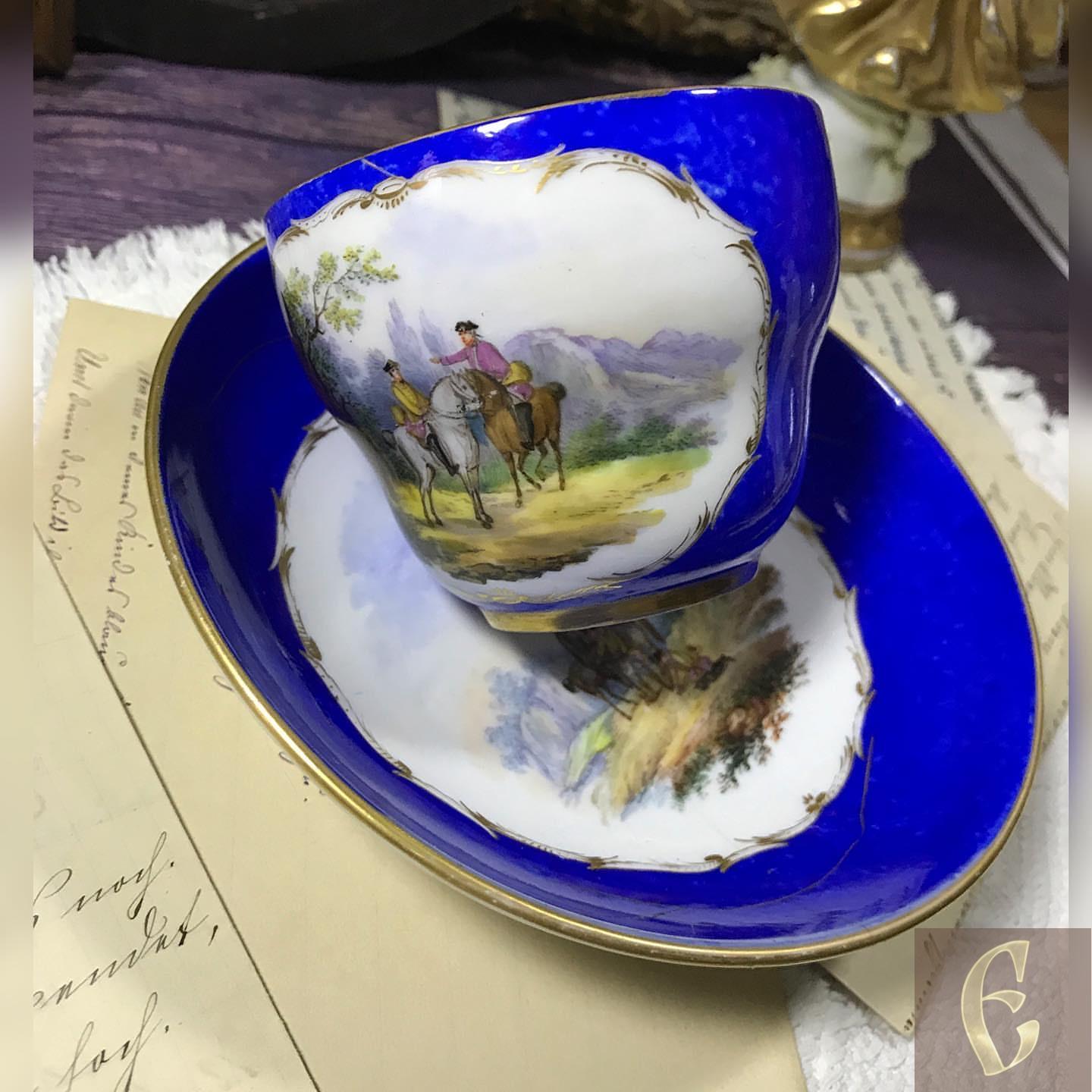 Чайная пара Meissen — изображение 5