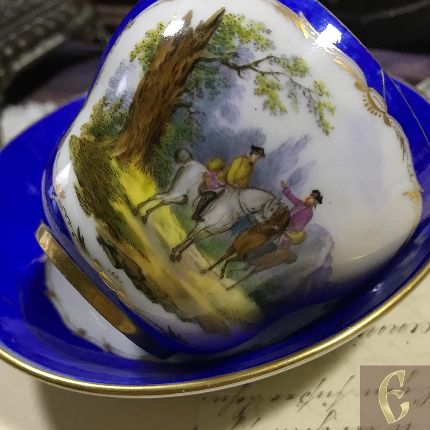 Чайная пара Meissen — изображение 6