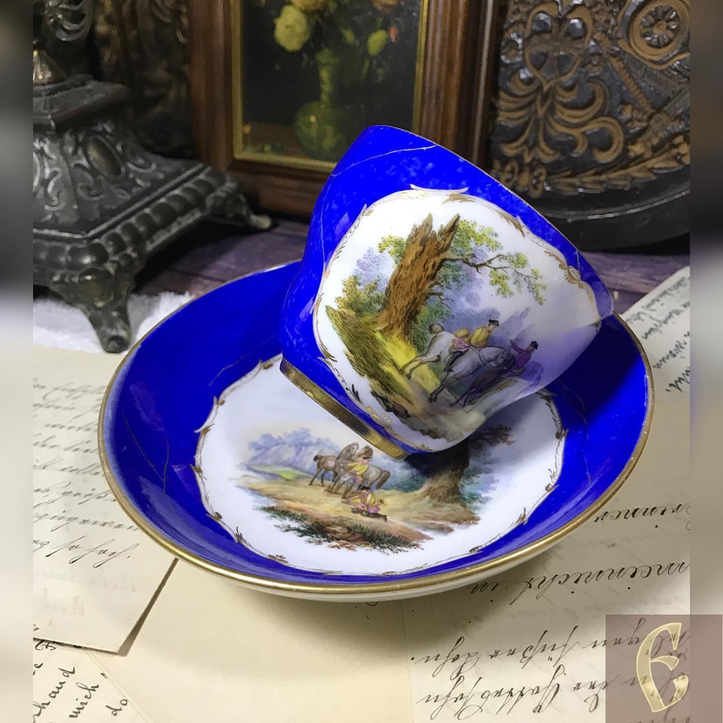 Чайная пара Meissen — изображение 2