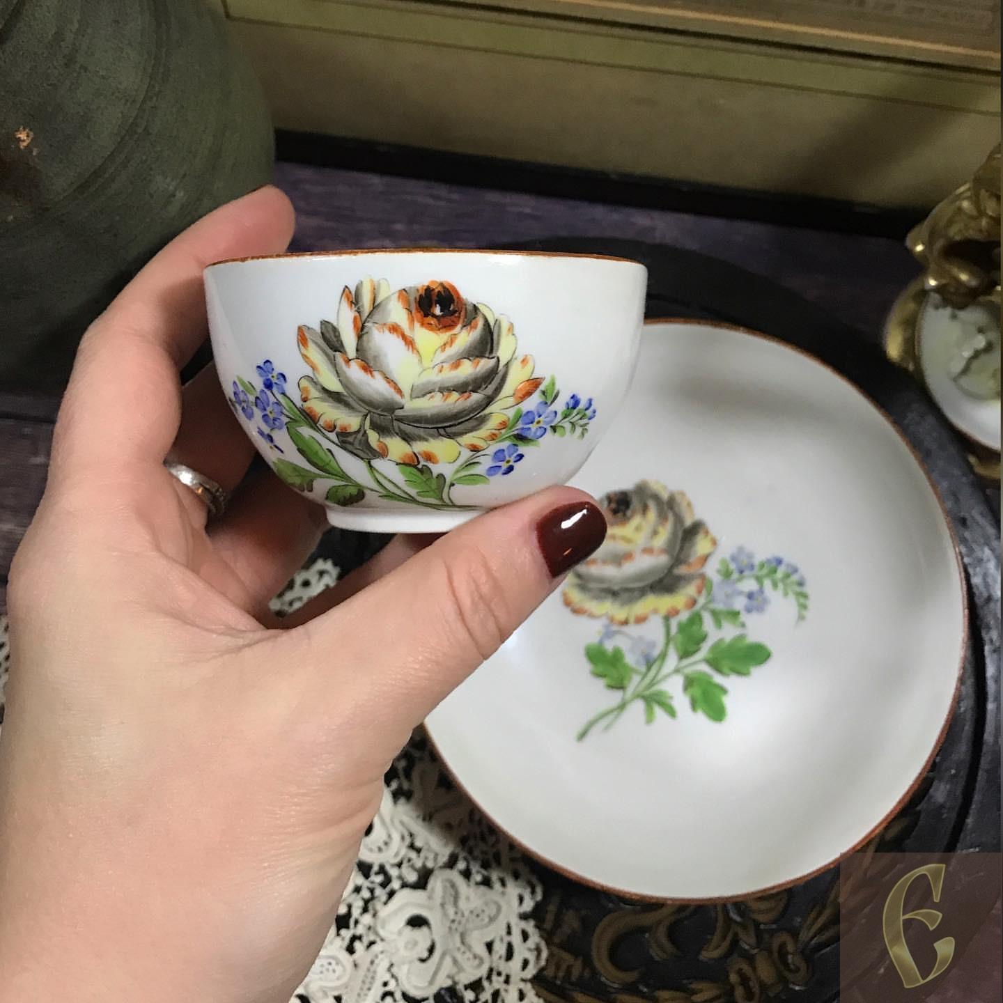 Чайная пара Meissen — изображение 4