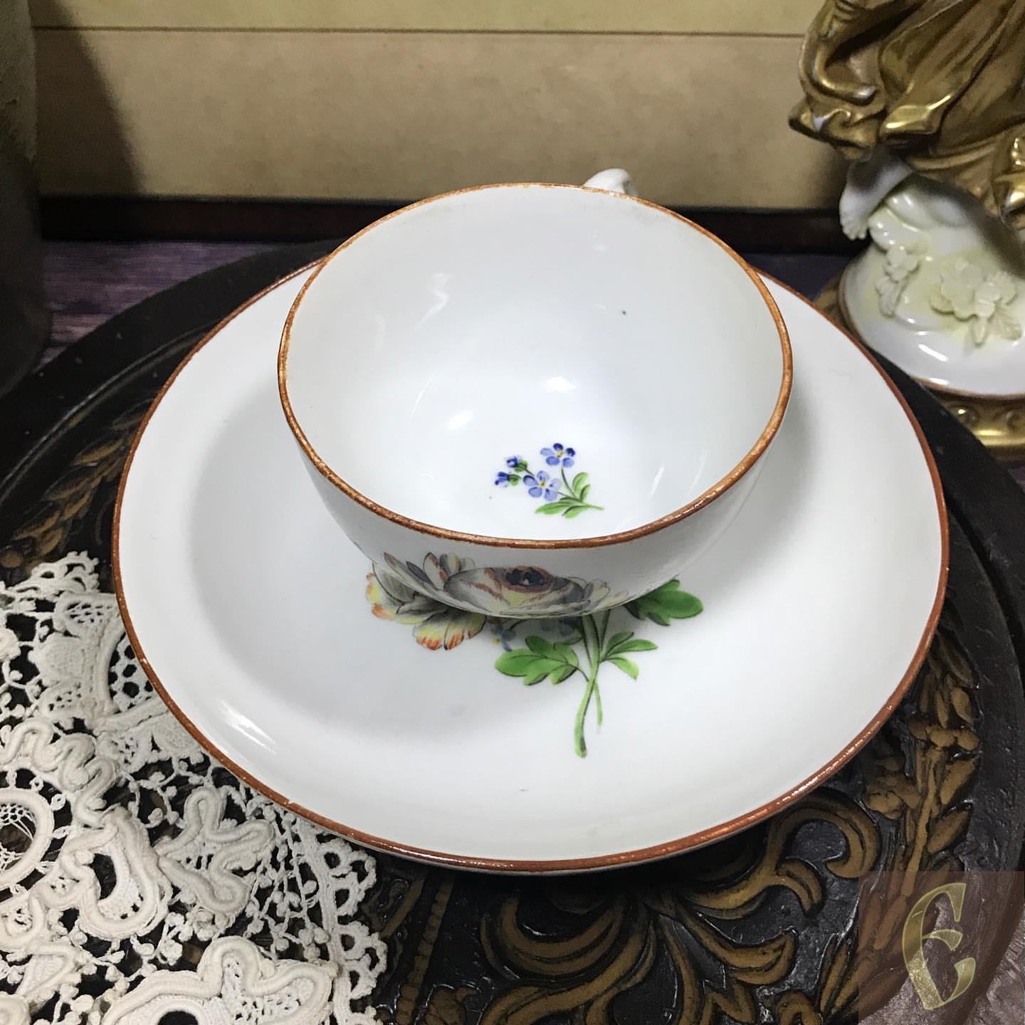 Чайная пара Meissen — изображение 5