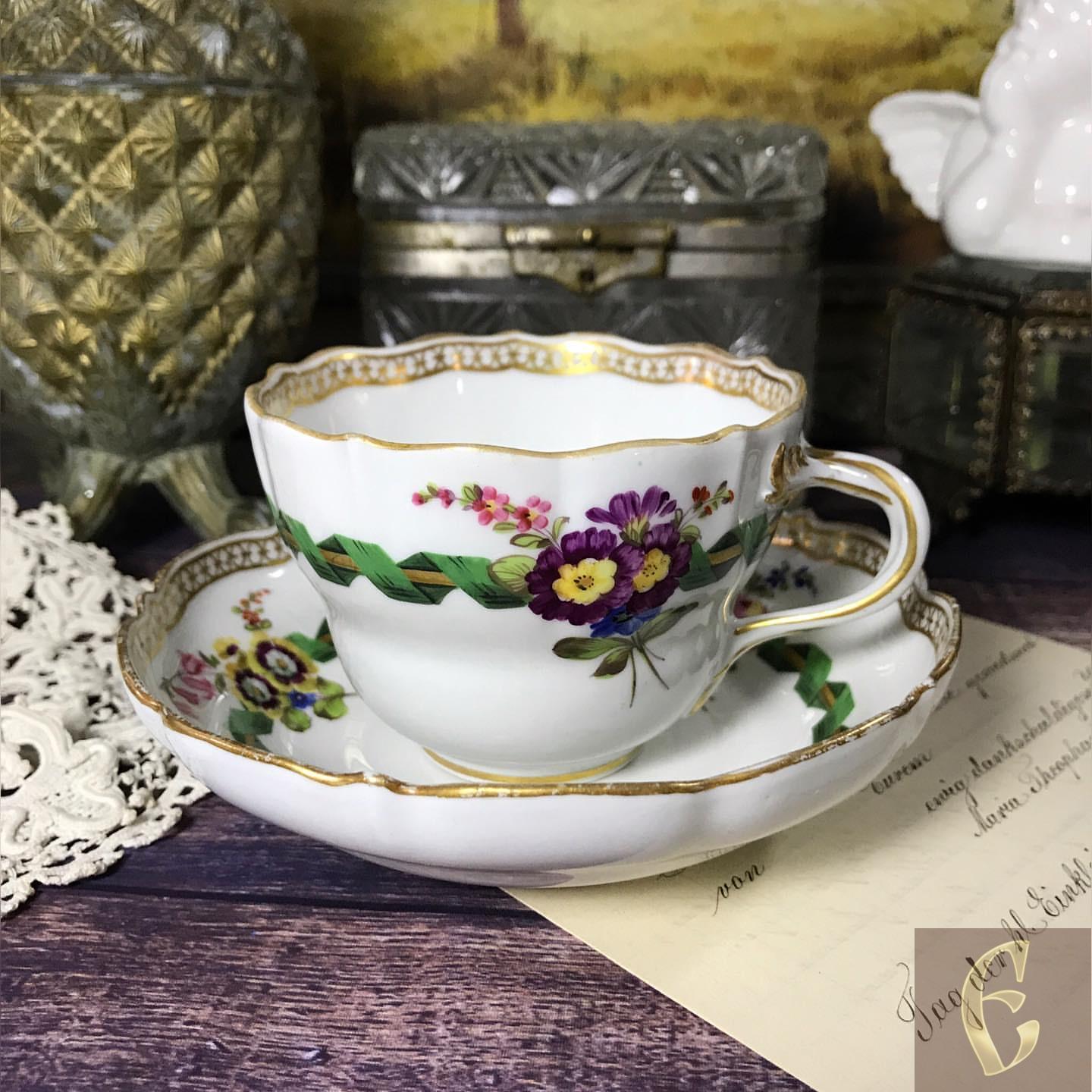 Чайная пара Meissen