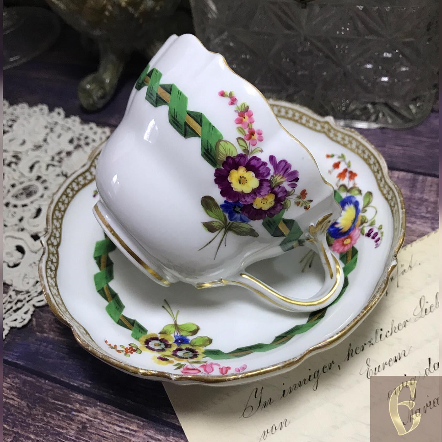 Чайная пара Meissen — изображение 5