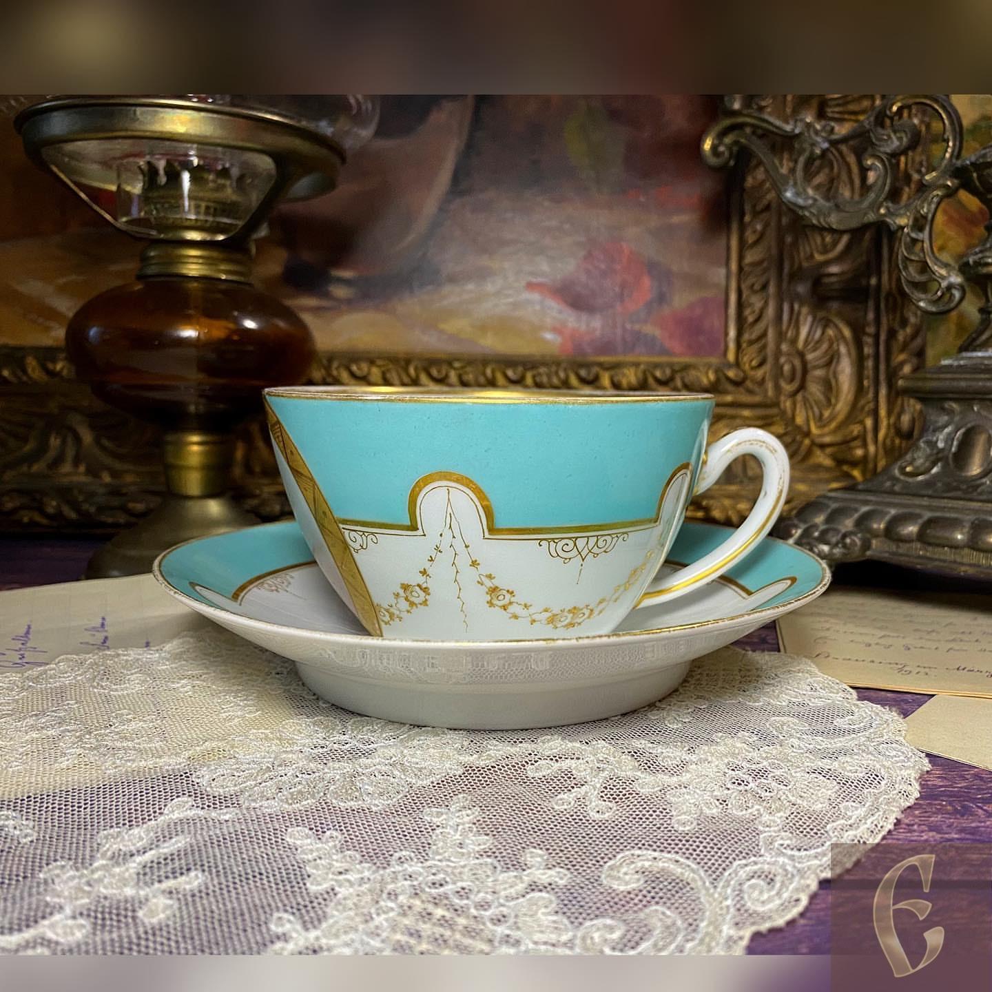 Старинная чайная пара — изображение 4