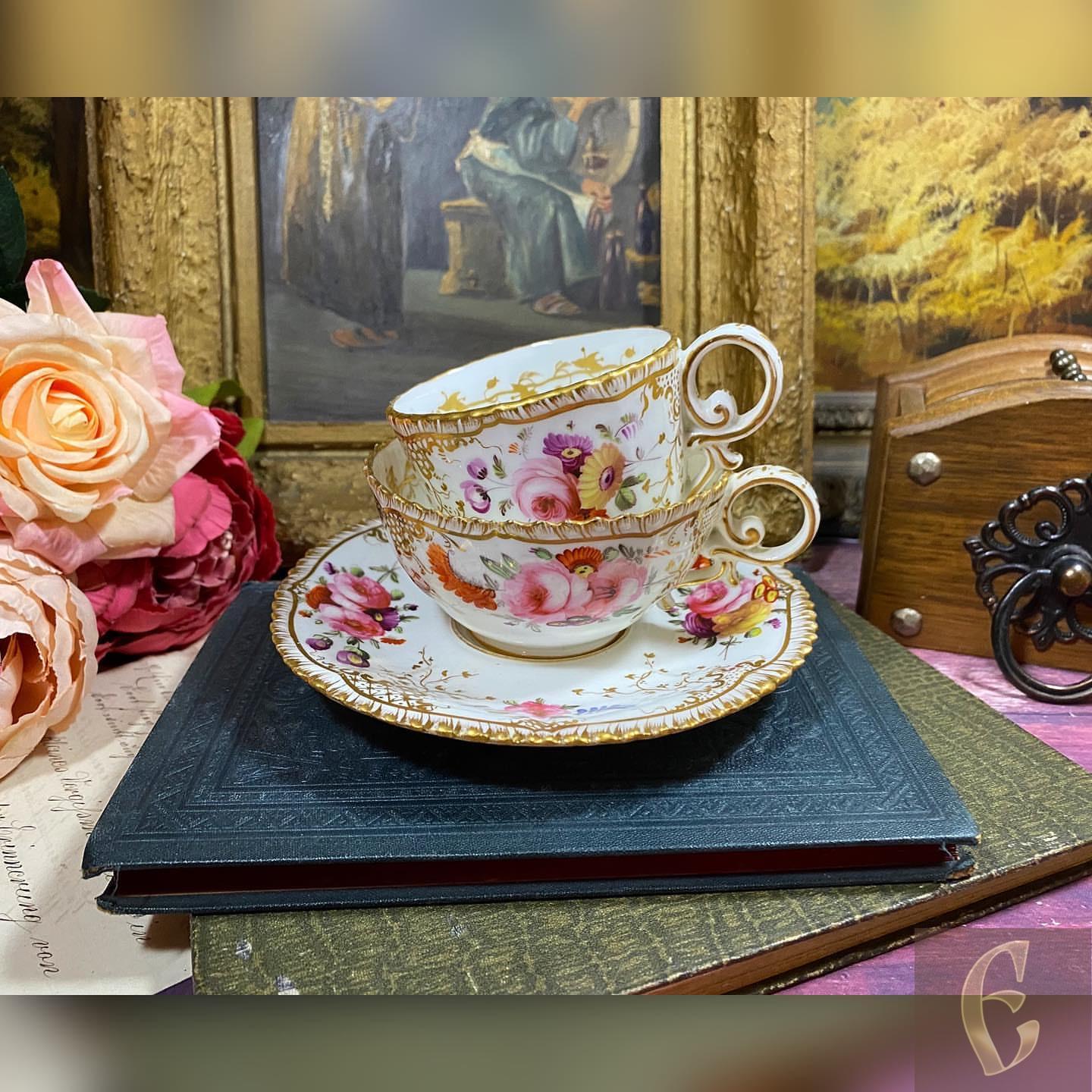 Старинное английское трио Coalport