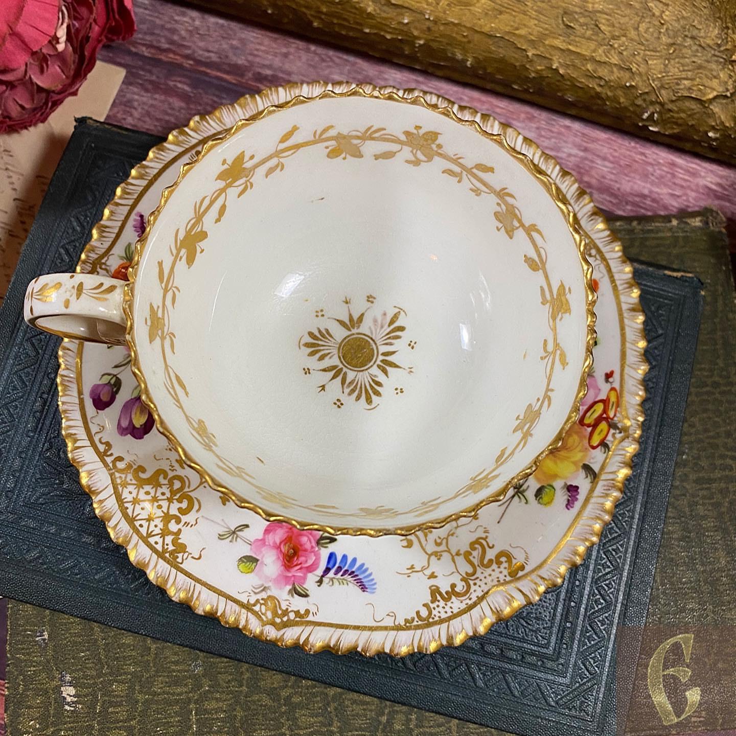 Старинное английское трио Coalport — изображение 6
